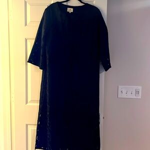 Tuckernuck lace caftan dress